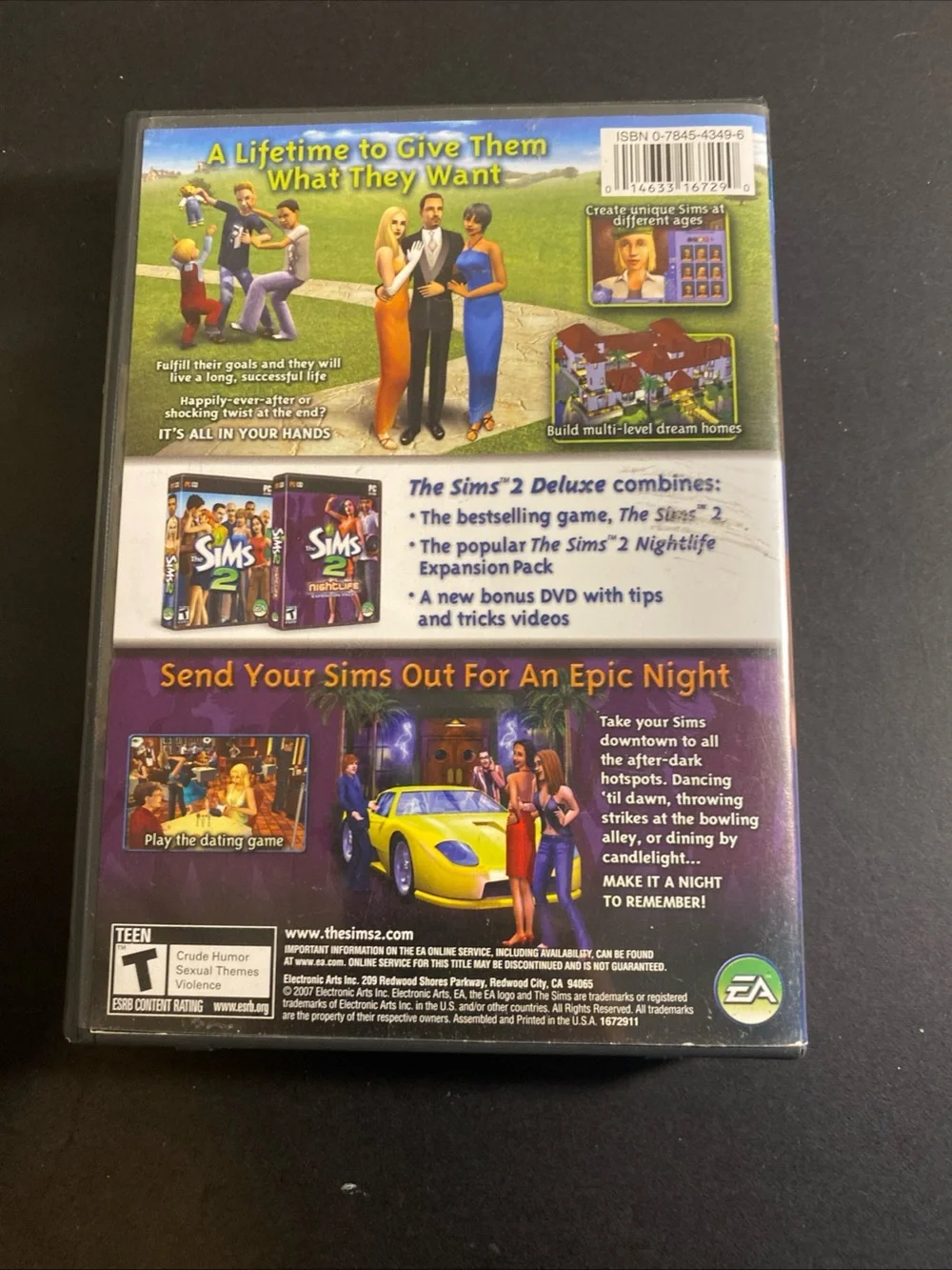 The Sims 2 Deluxe (PC DVD, 2007, Deluxe Edition)